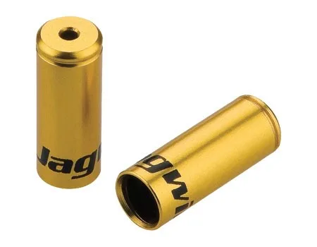 BOT112OJ koncovka uzavřená 4,5mm, Al, zlatá