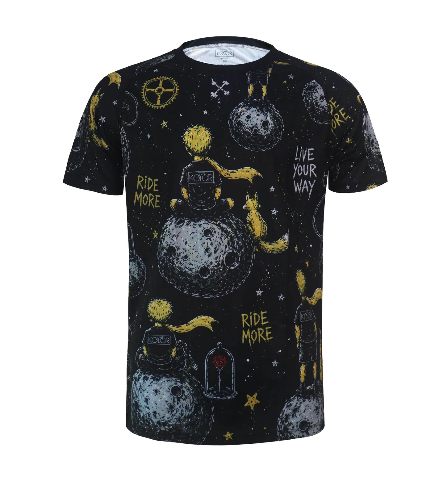 Funkční triko KOLOR Orbit Black
