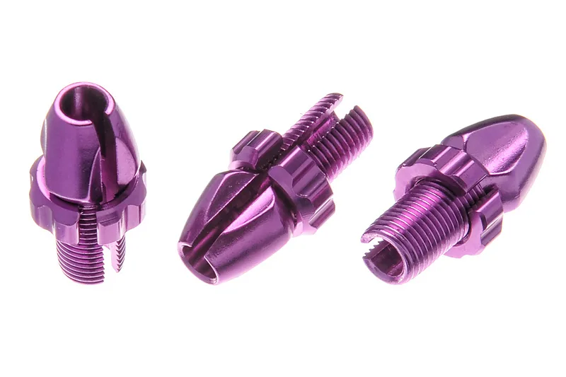 Nastavitelný šroub, průměr 10mm, fialový