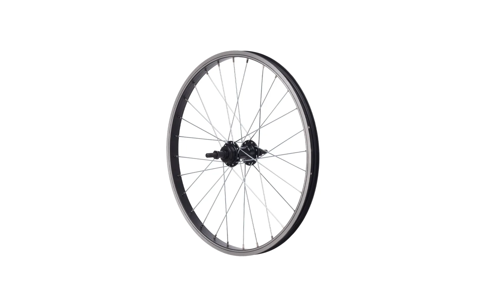 Kolo Z 406x20, černé, V-brake, voľnoběžka 6/7 sp, 28H, maticové