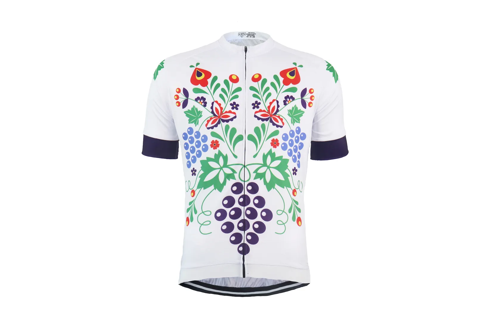 Cyklistický dres s krátkým rukávem KOLOR - Folklor