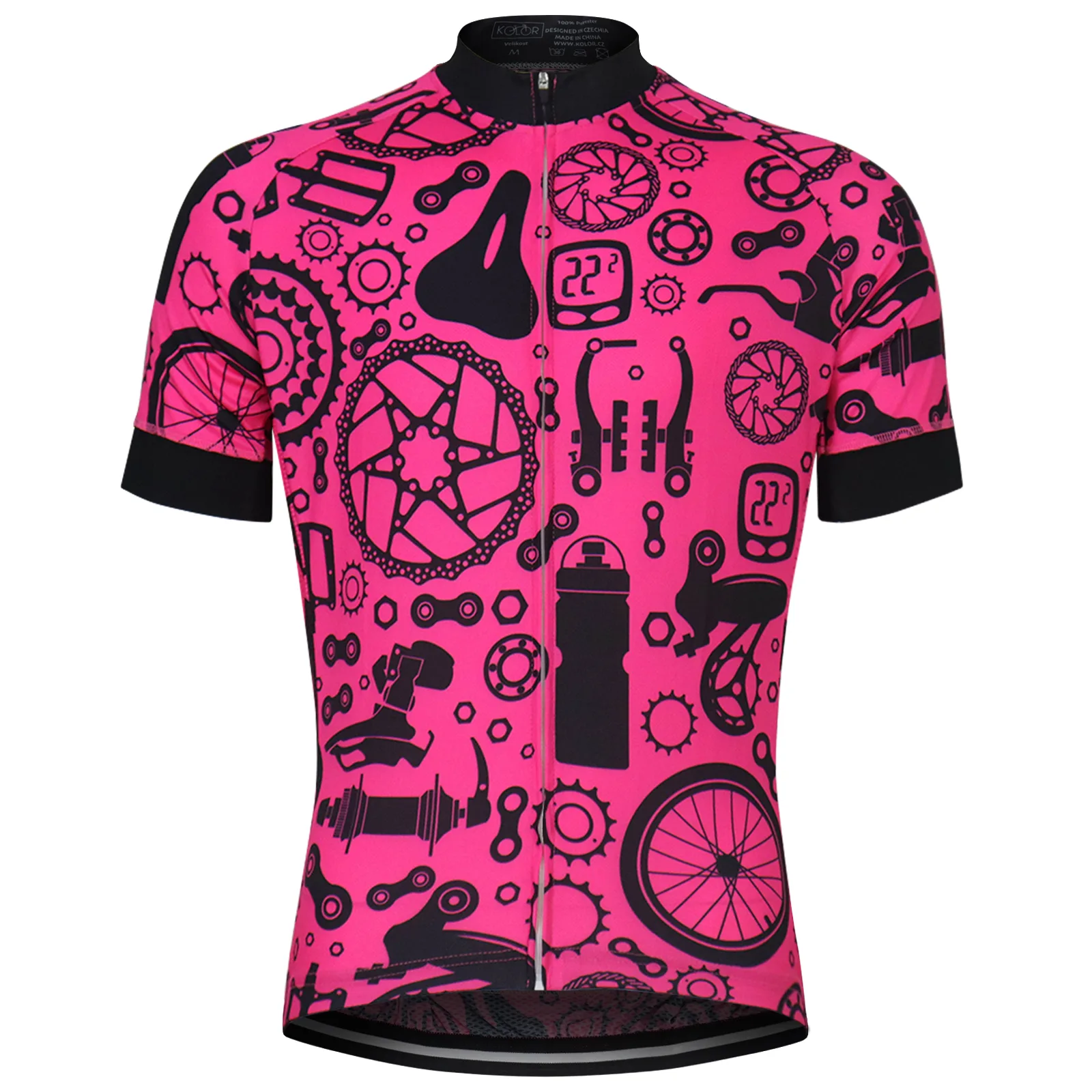 Dámský dres s krátkým rukávem KOLOR Parts - Pink