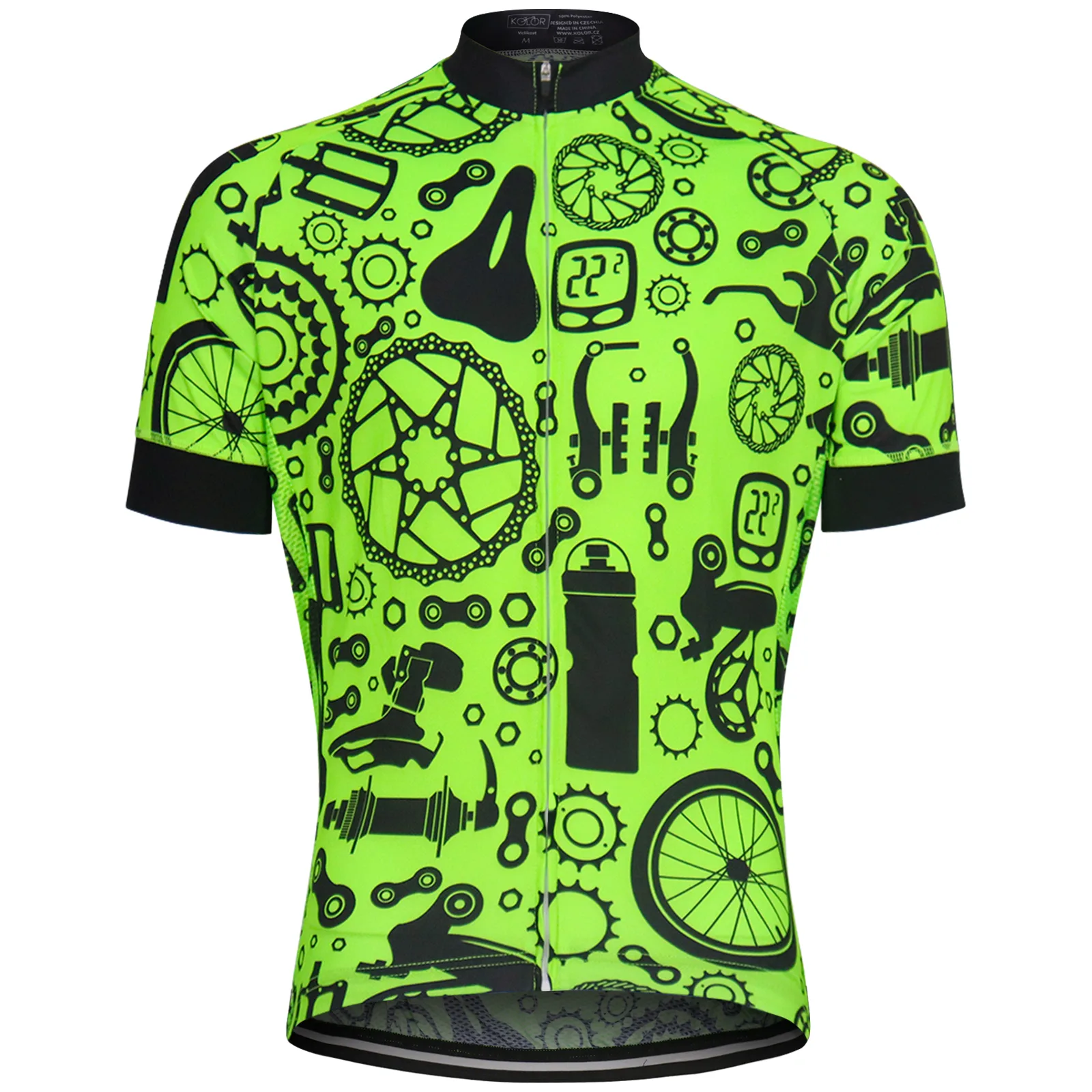 Unisex dres s krátkým rukávem KOLOR Parts - Green