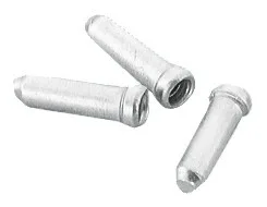 BOT117-C koncovka kabelu 1.8mm Al, stříbrná