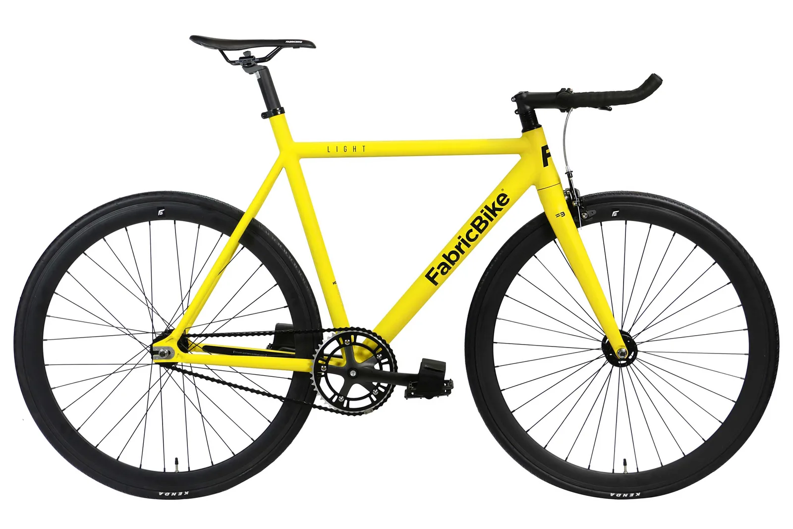 FabricBike Fixie/SingleSpeed kolo Light - Matte Yellow