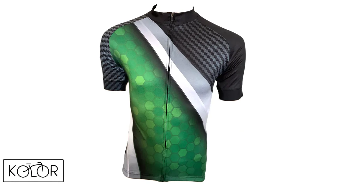 Unisex dres s krátkým rukávem KOLOR Carbon