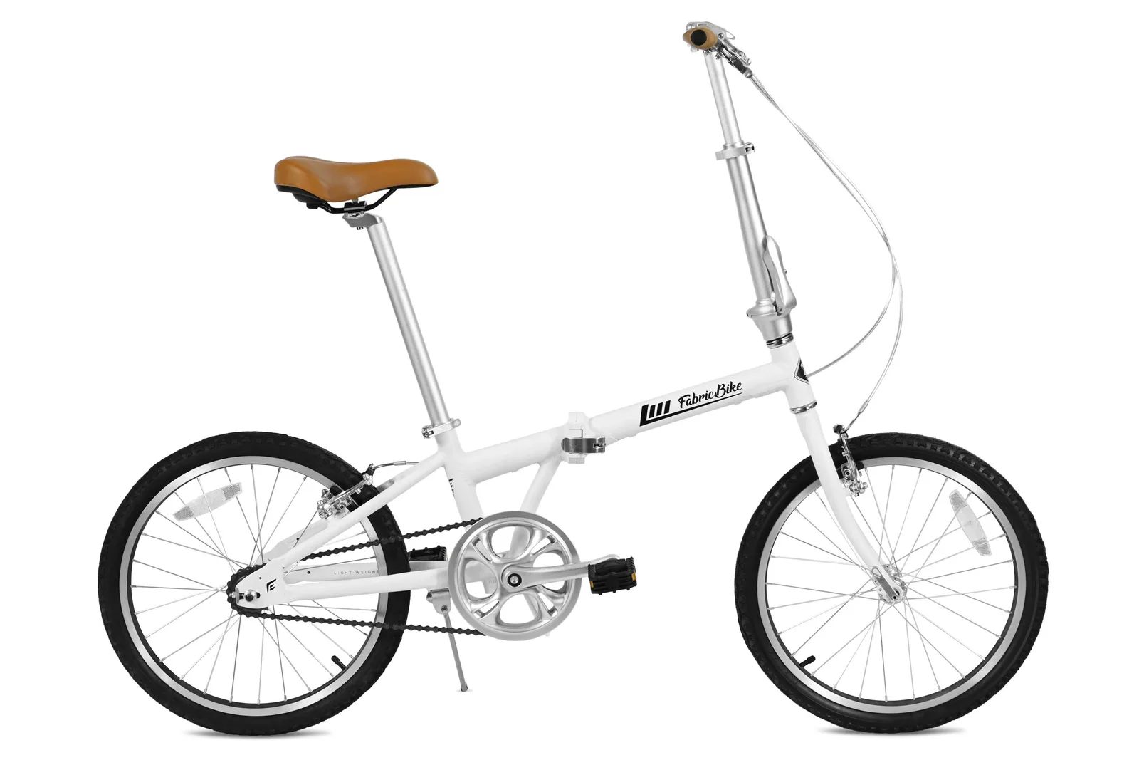 Skládací kolo FabricBike - jednorychlostní - bílé