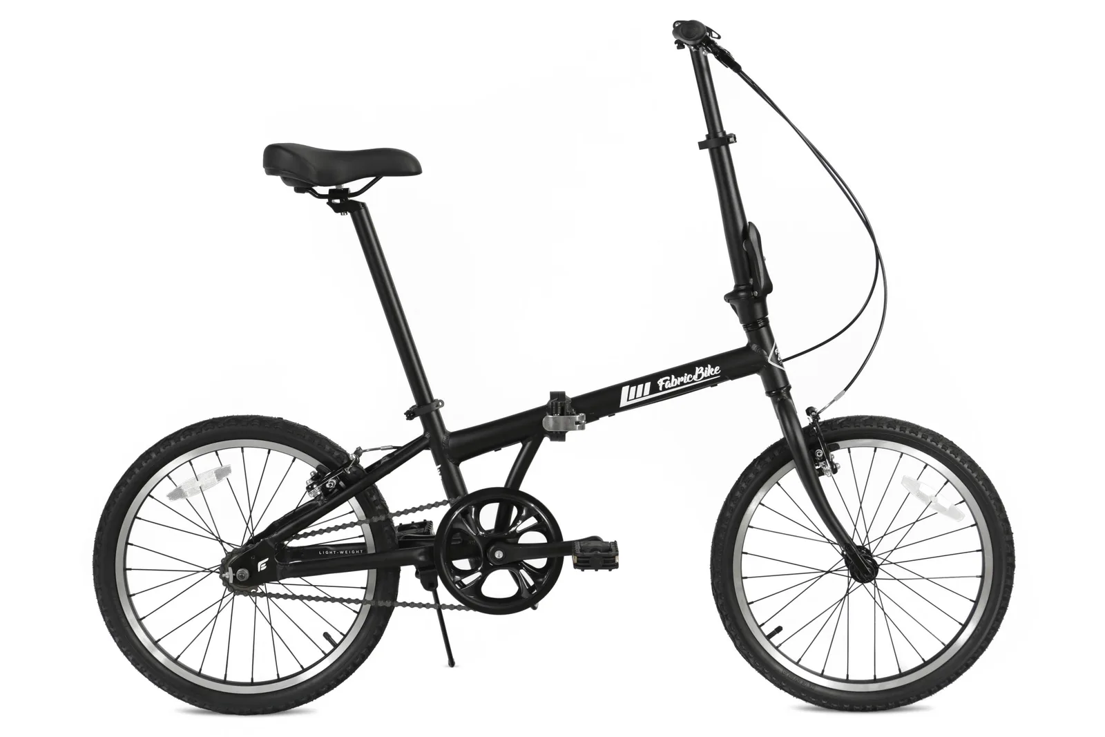 Skládací kolo FabricBike - jednorychlostní - černé