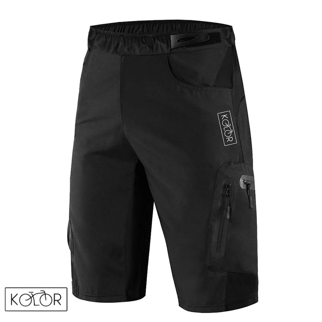 MTB kraťasy KOLOR - černé