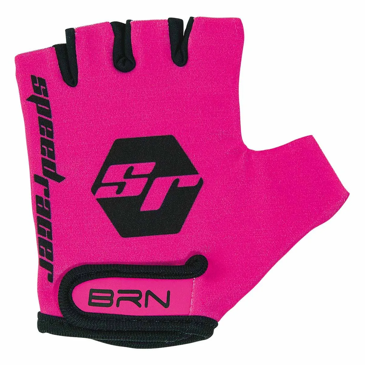 Dětské cyklistické rukavice BRN Speed Racer Pink