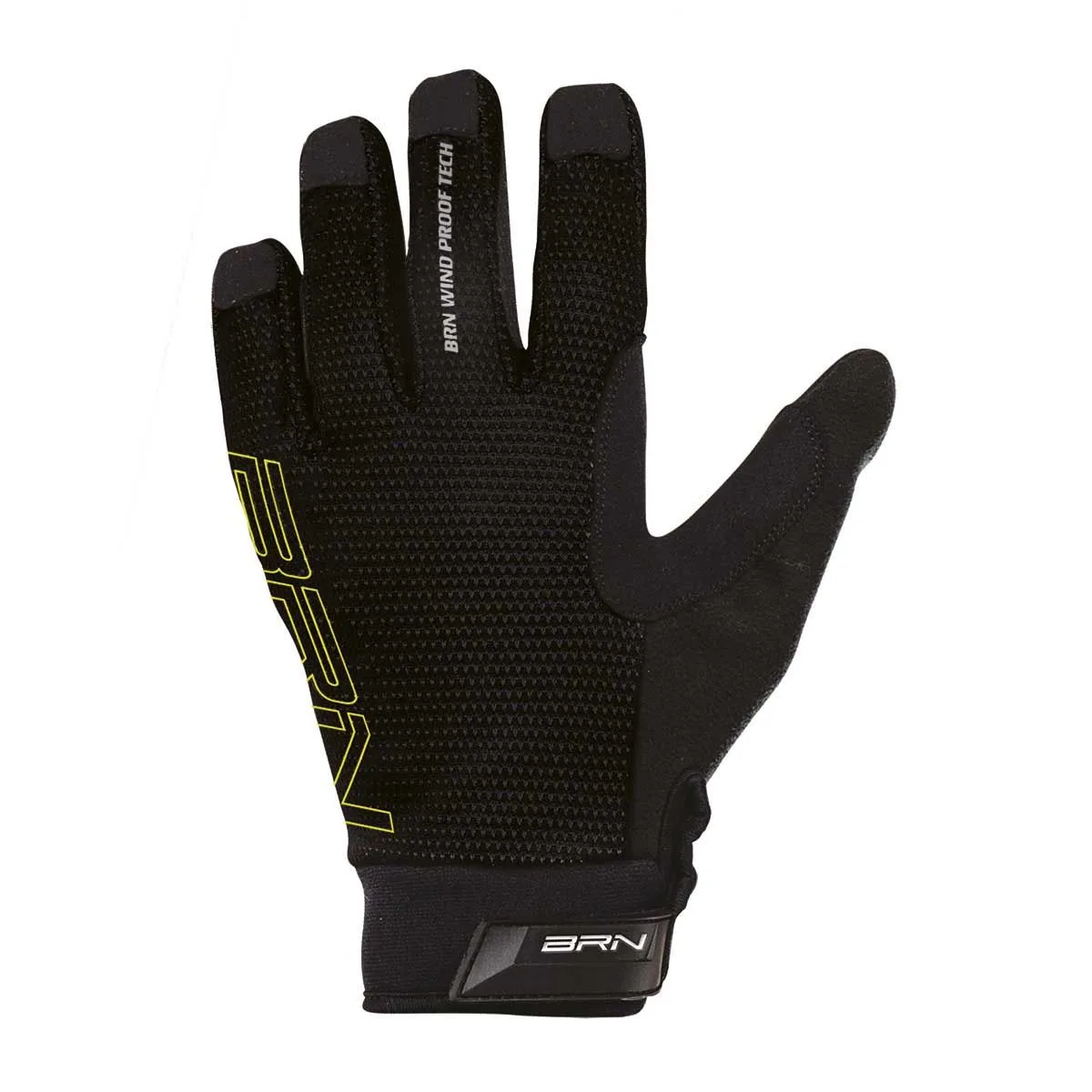 Zimní cyklistické rukavice BRN Wind Proof Tech