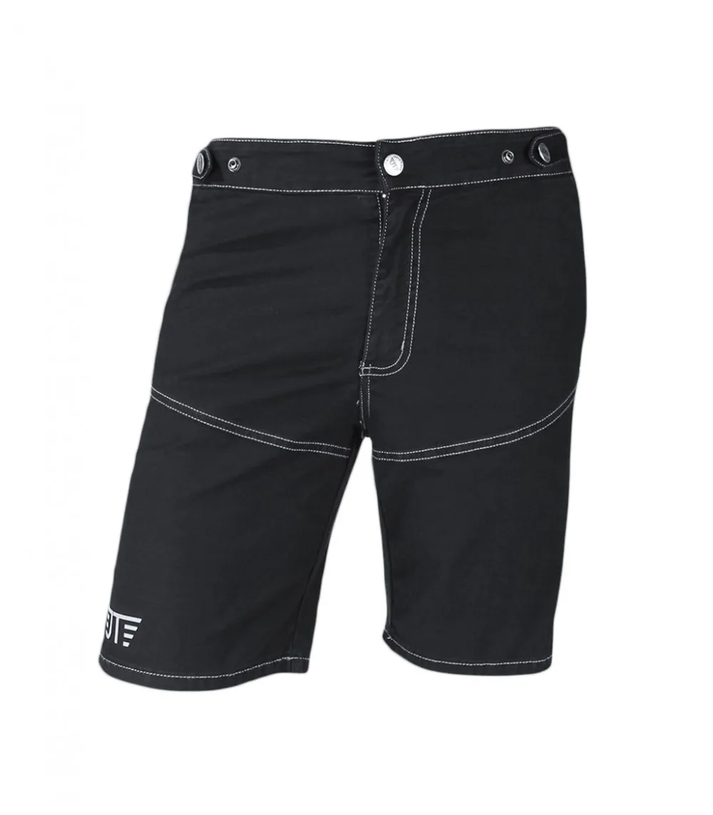 Unisex cyklistické kraťasy JeansTrack Ride Black