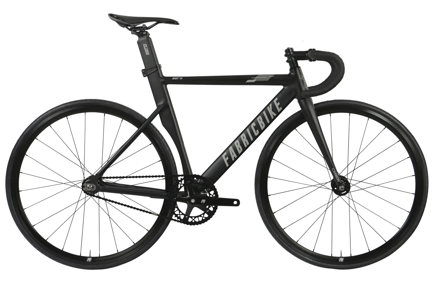 FabricBike Fixie/single speed kolo Aero Matte Black/Graphite