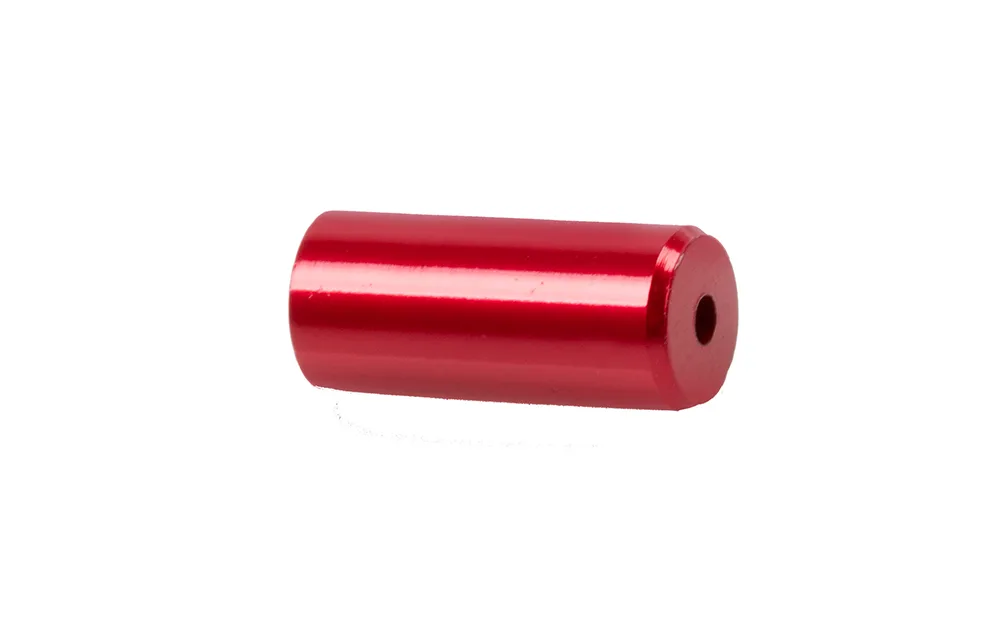 Koncovka řadícího bowdenu, CNC, 4,1mm, červená