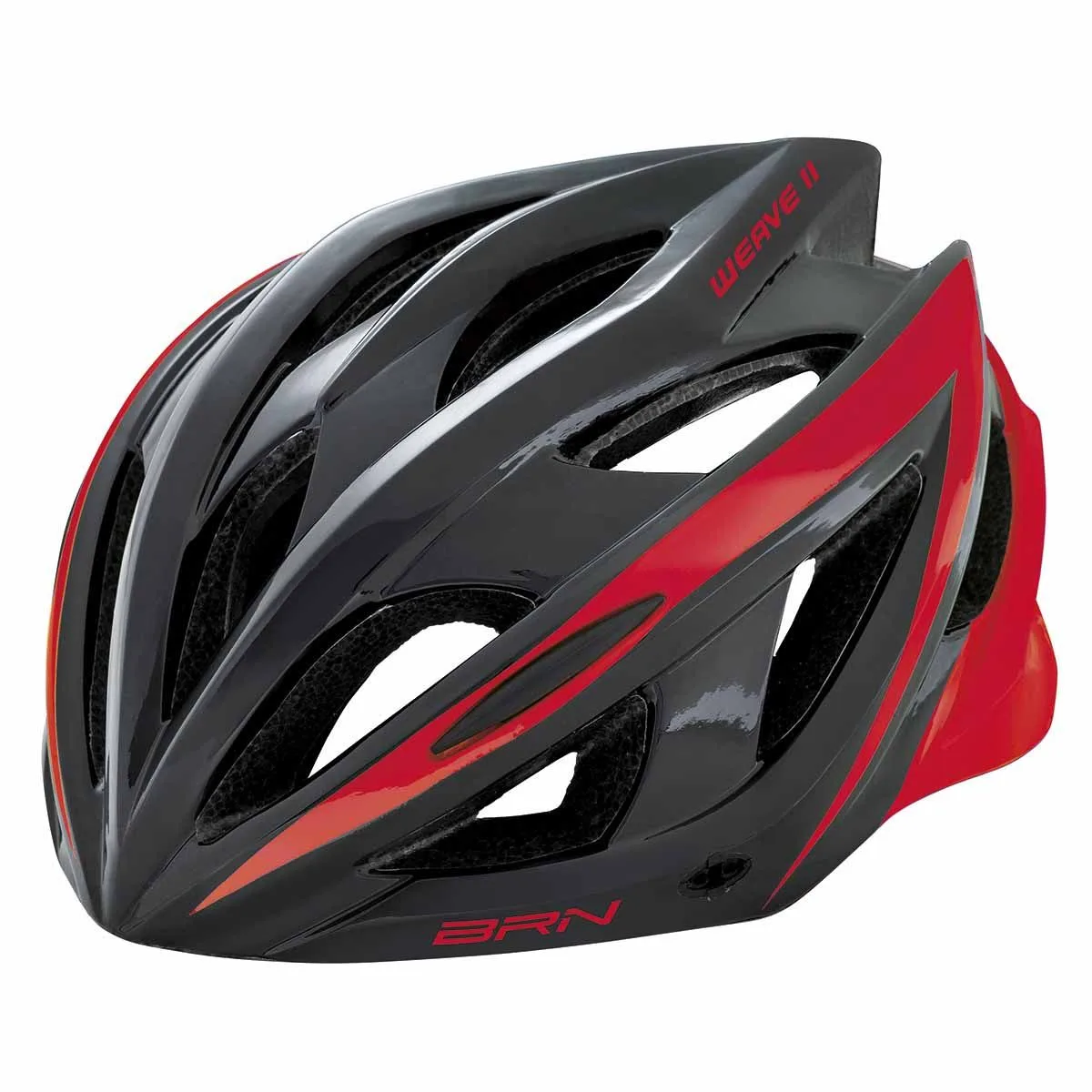 Ultra-lehká cyklistická přilba BRN Weave II Light Black/Red