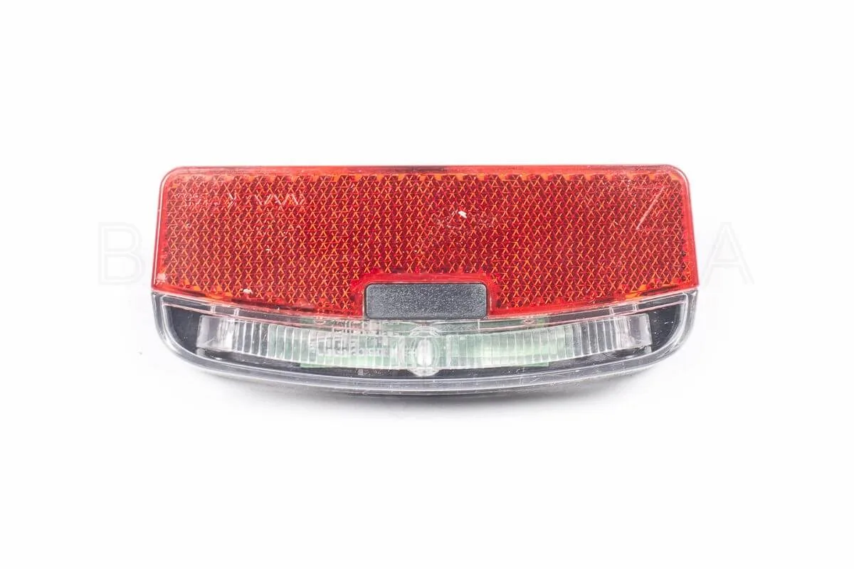 Zadní LED dynamo světlo do nosiče
