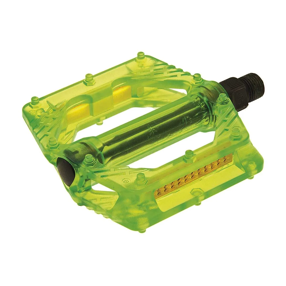 Flat pedály BRN Fluo Green