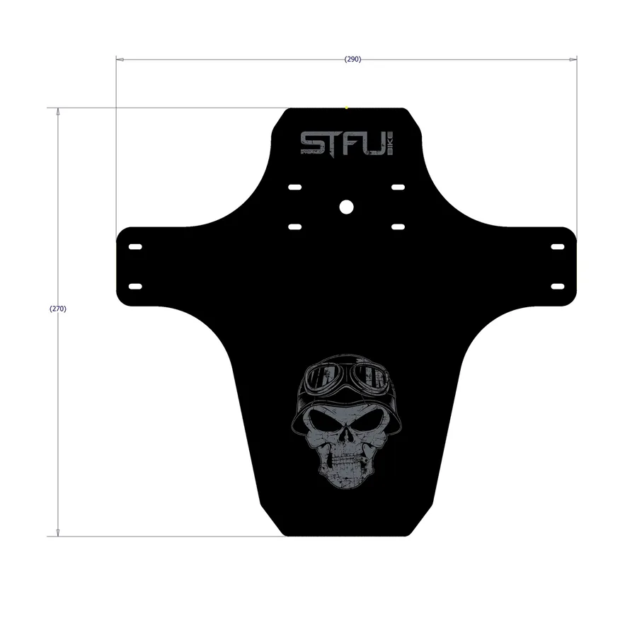 STFU blatník Gunk Guard Skull šedá