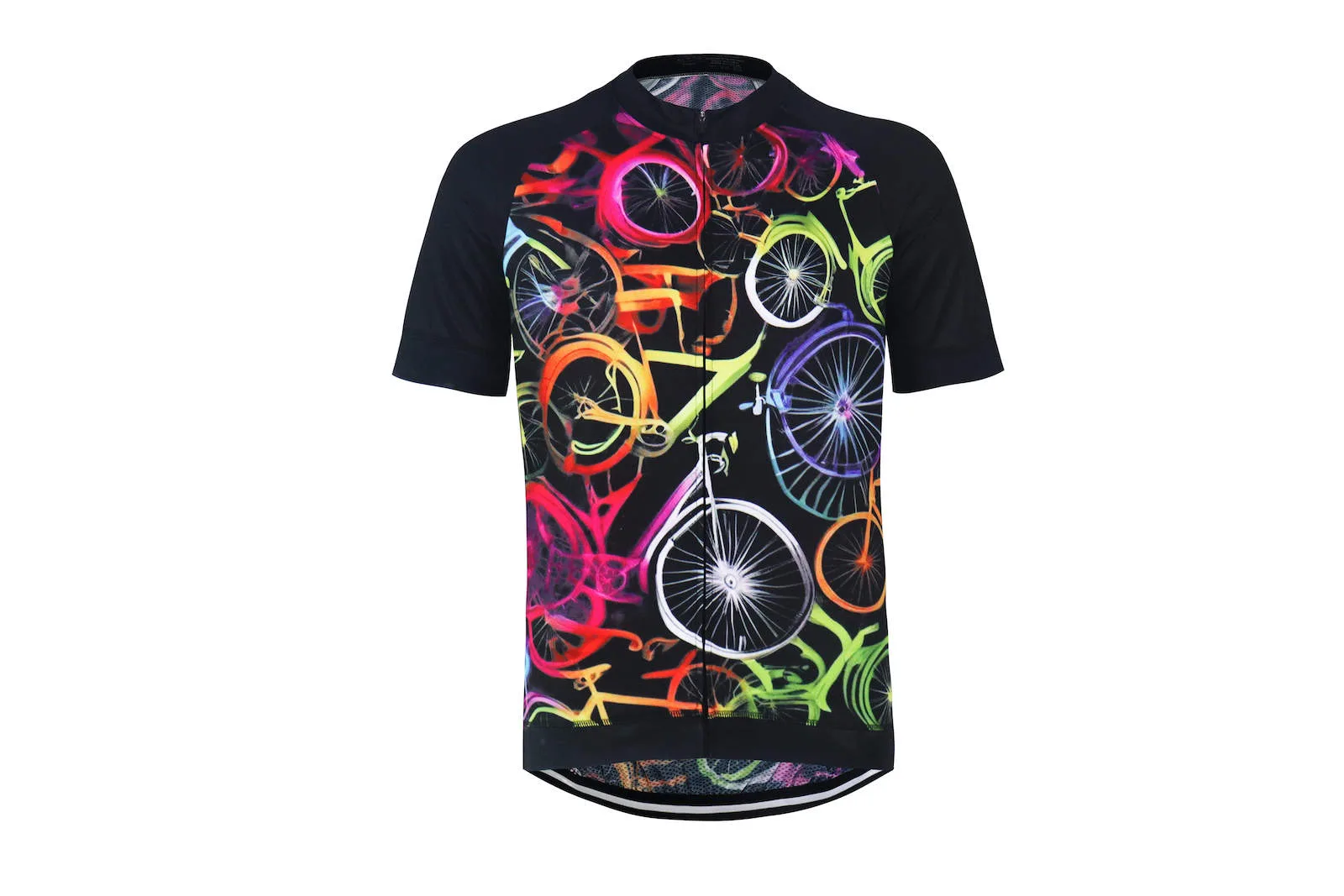 Cyklistický dres s krátkým rukávem KOLOR Neon AI