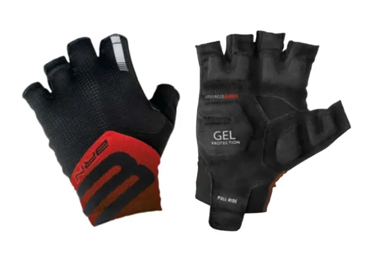 Krátké cyklistické rukavice BRN Light-Pro Red