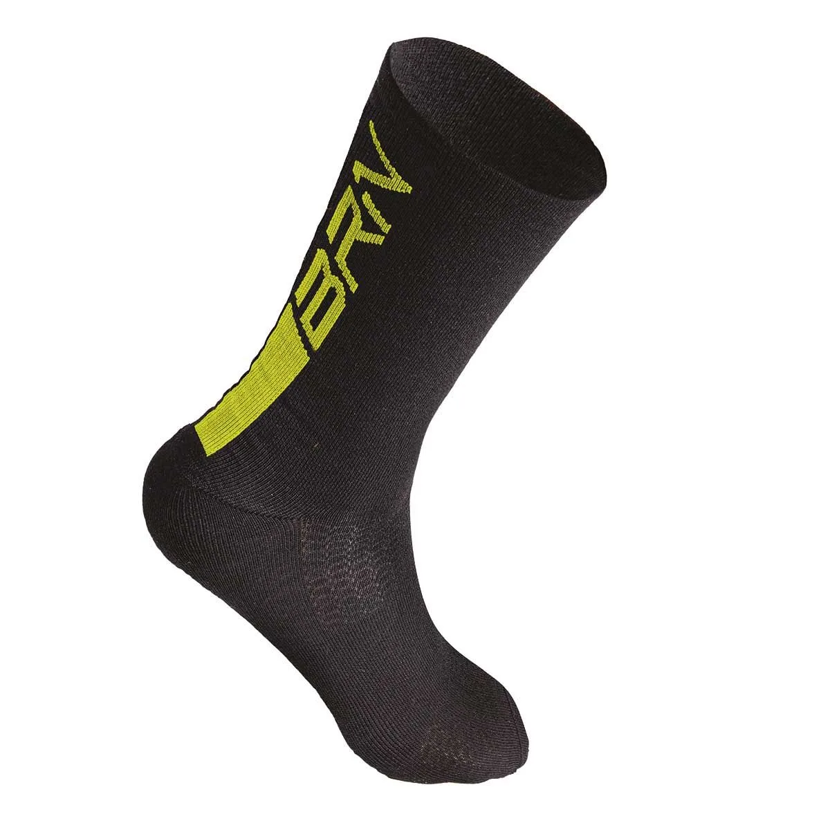 Zimní cyklistické ponožky BRN Merino - Fluo