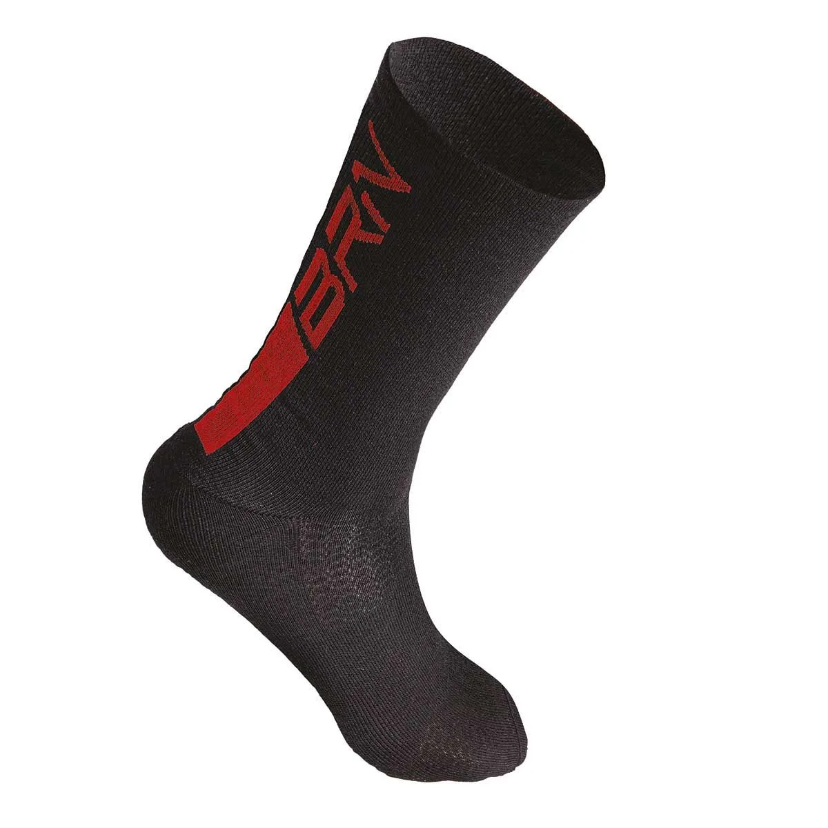 Zimní cyklistické ponožky BRN Merino - Red