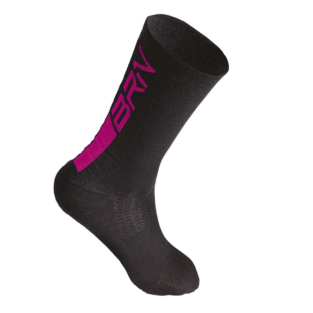 Zimní cyklistické ponožky BRN Merino - Pink