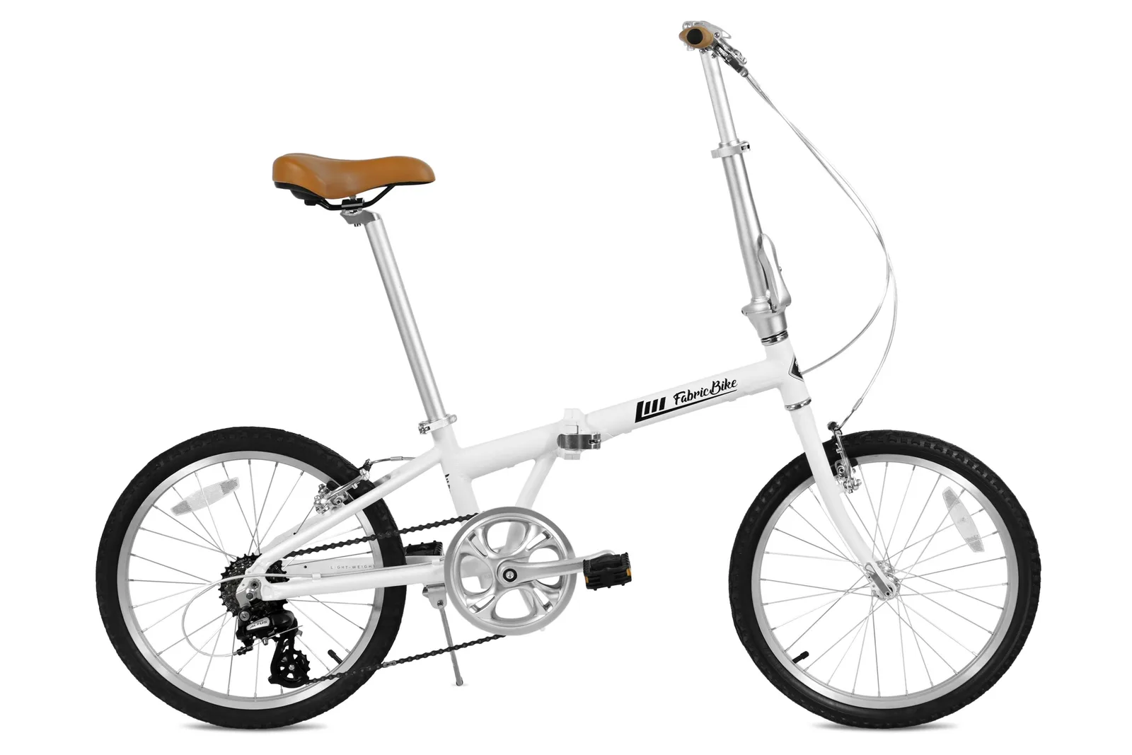 Skládací kolo FabricBike  7-rychlostní - bílé