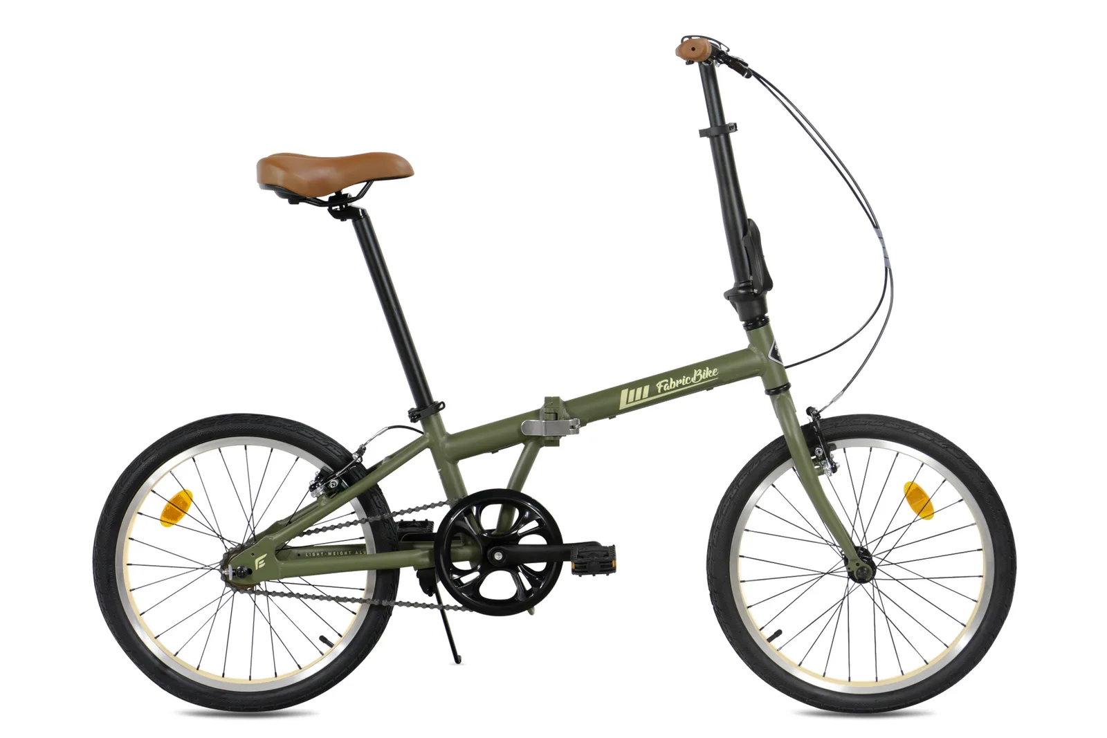 Skládací kolo FabricBike - jednorychlostní - zelené