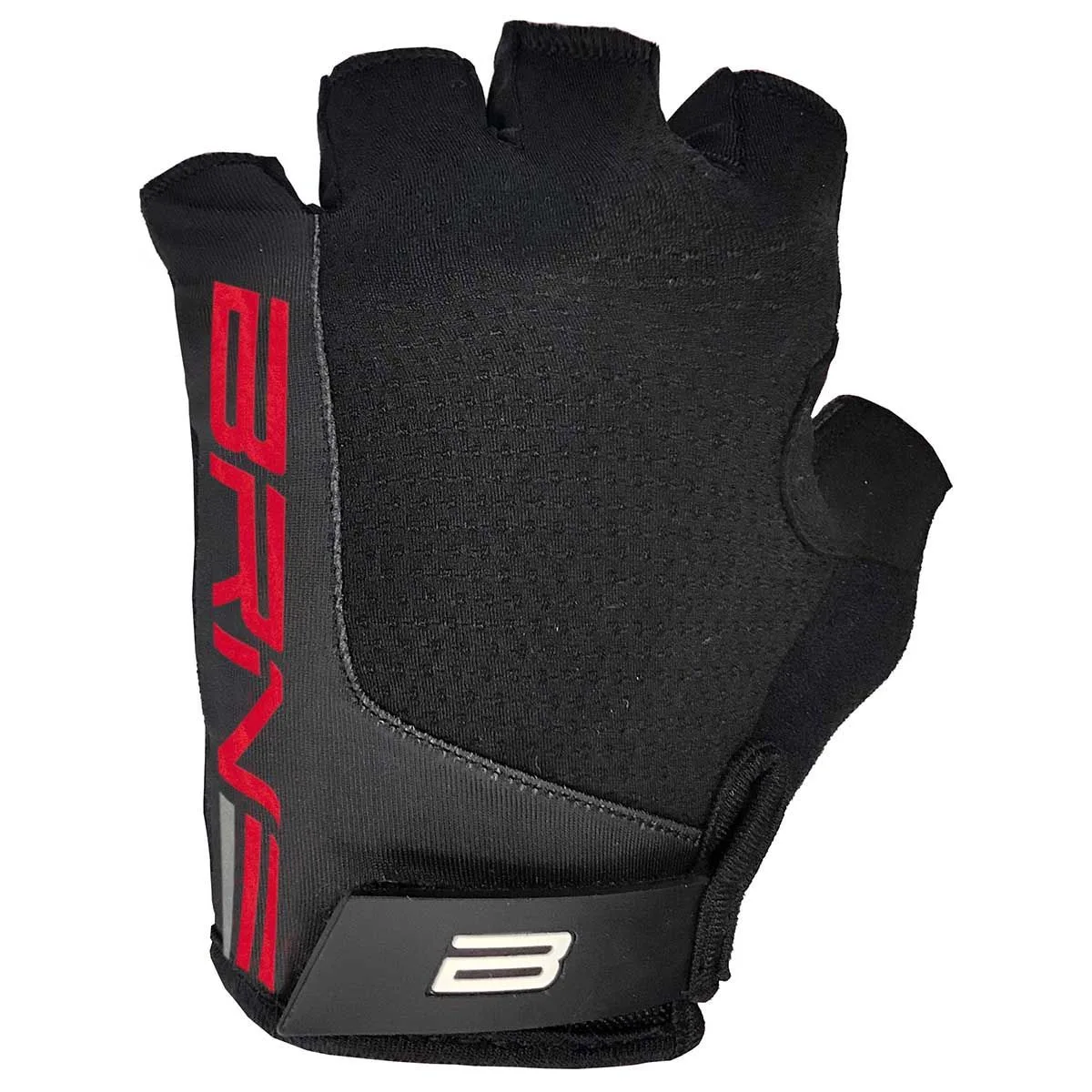 Krátké cyklistické rukavice BRN Gel PRO Line Red