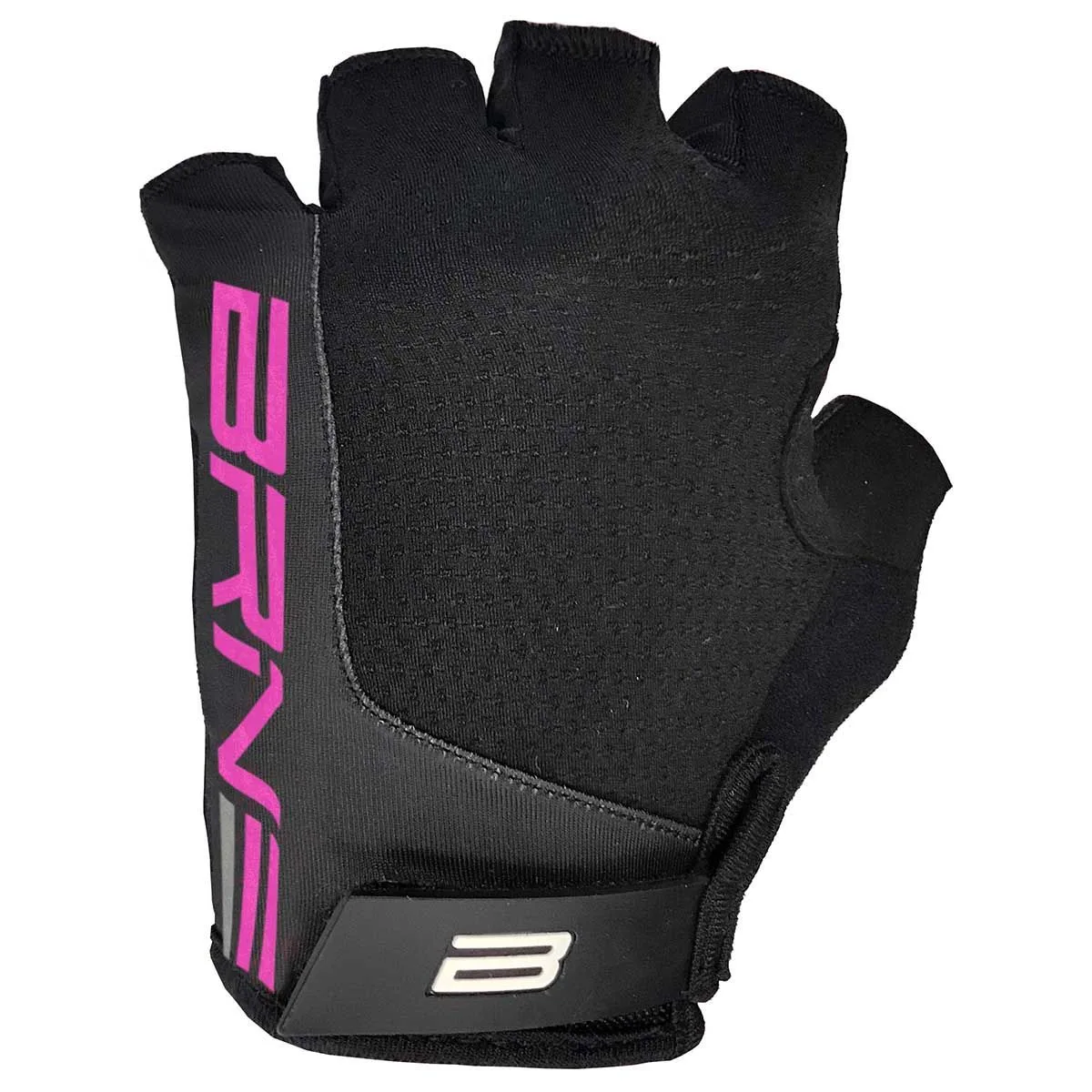 Krátké cyklistické rukavice BRN Gel PRO Line Pink