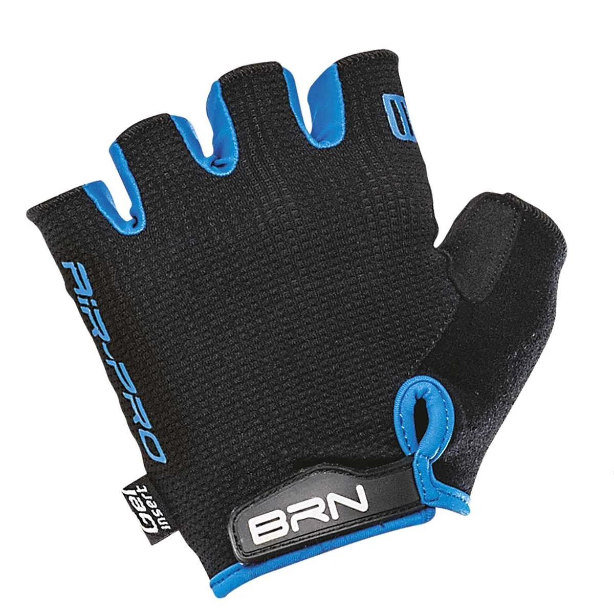 Krátké cyklistické rukavice BRN Air Pro Blue
