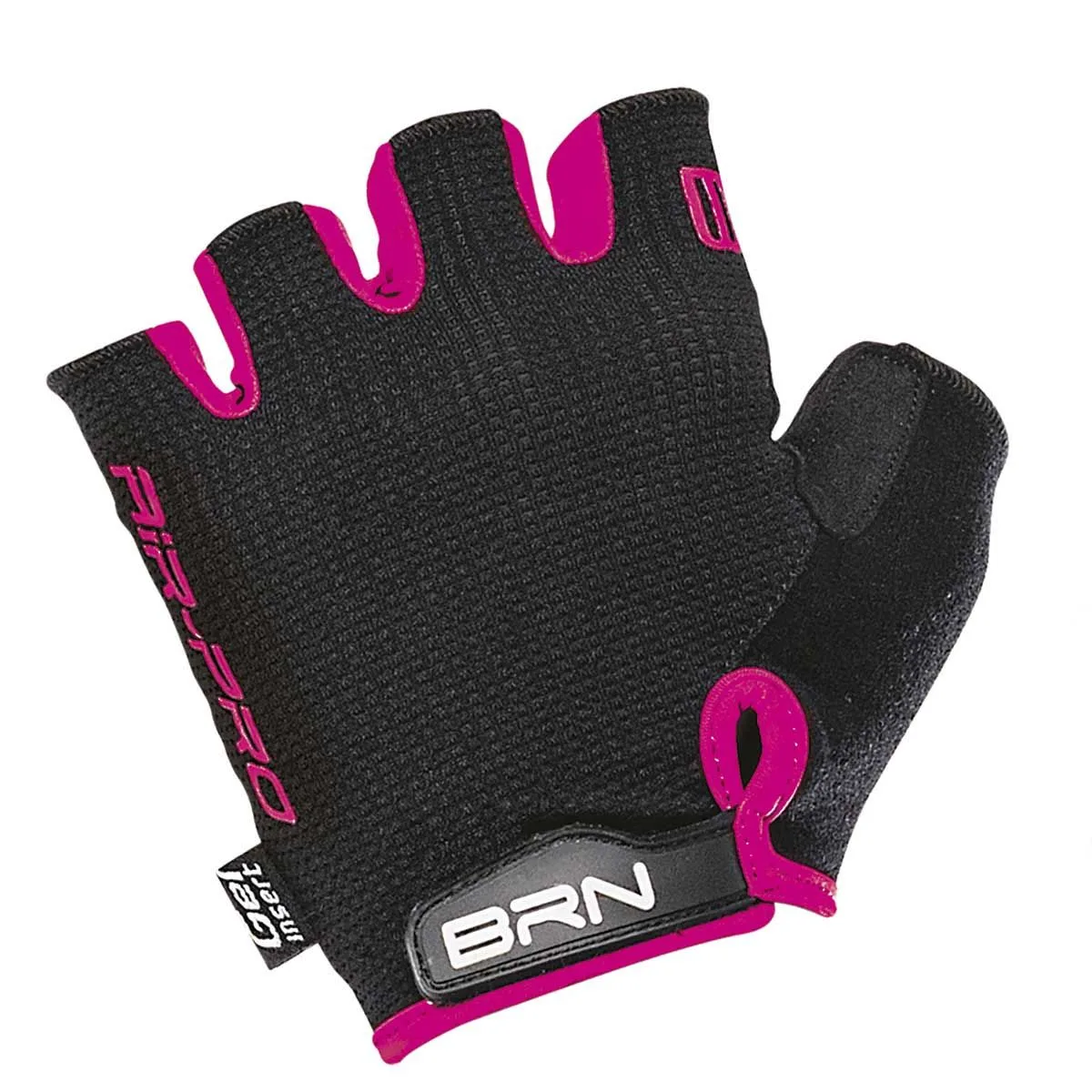 Krátké cyklistické rukavice BRN Air Pro Pink