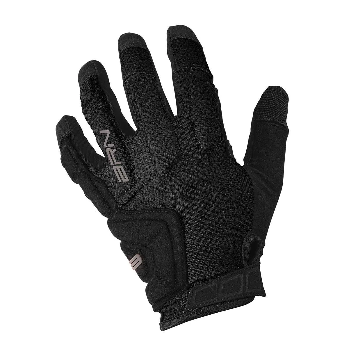 Enduro cyklistické rukavice BRN Pump Black