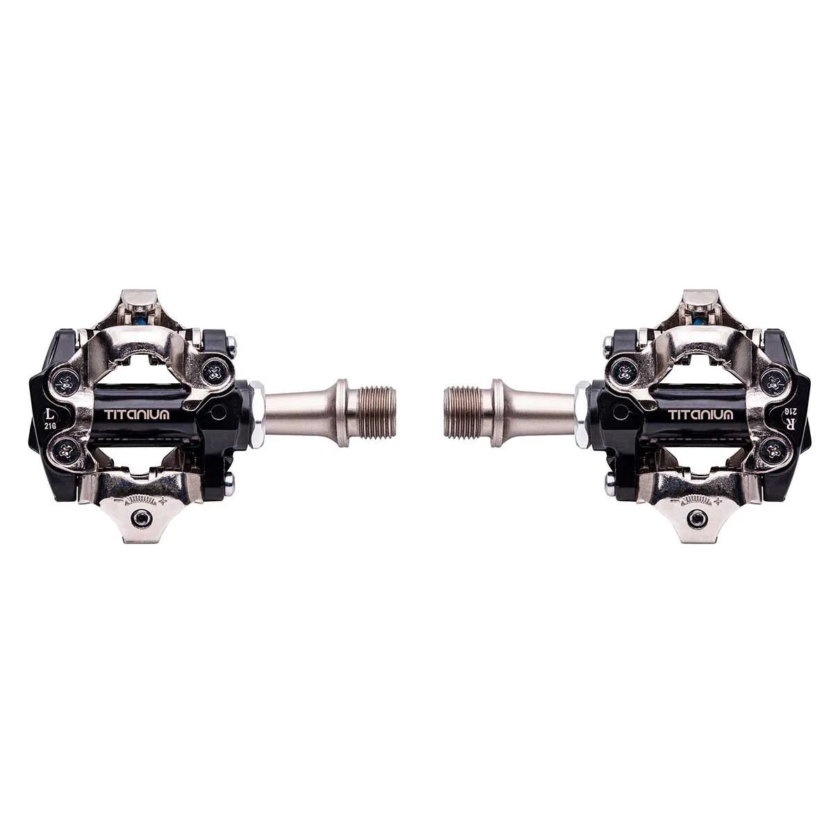 MTB nášlapné pedály BRN Titanium PRO