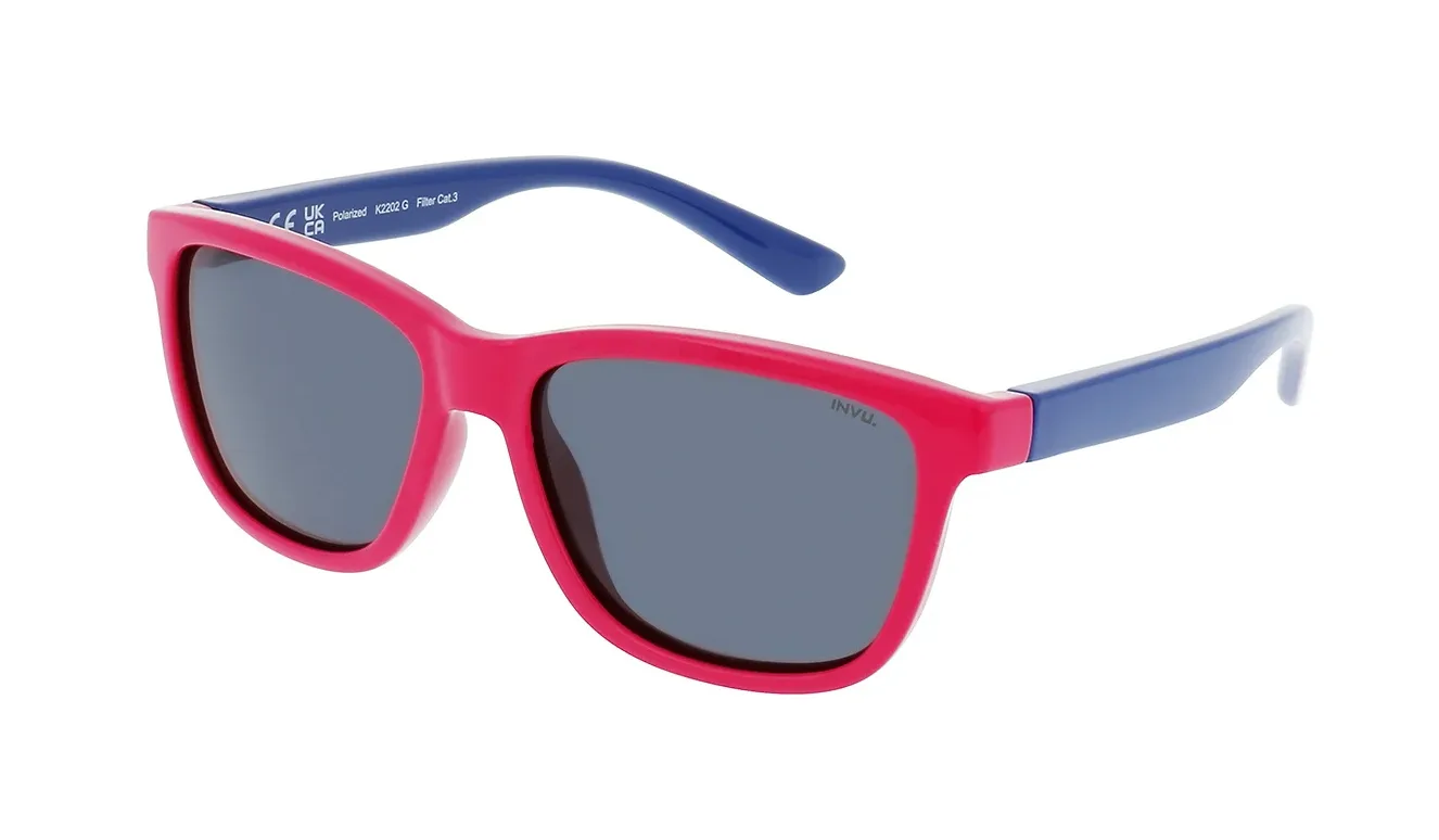 Dětské sportovní brýle INVU 2202 Fuchsia/Blue