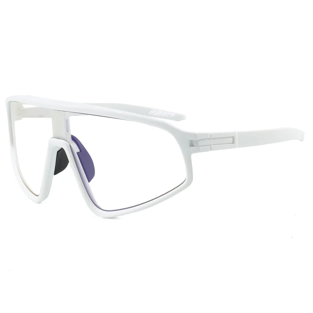 Fotochromatické sportovní brýle KOLOR 1073 White/Grey