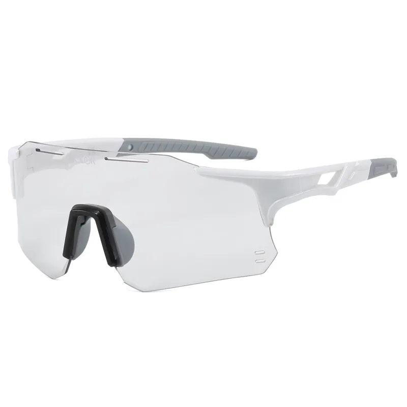 Fotochromatické sportovní brýle KOLOR F351 White/Grey