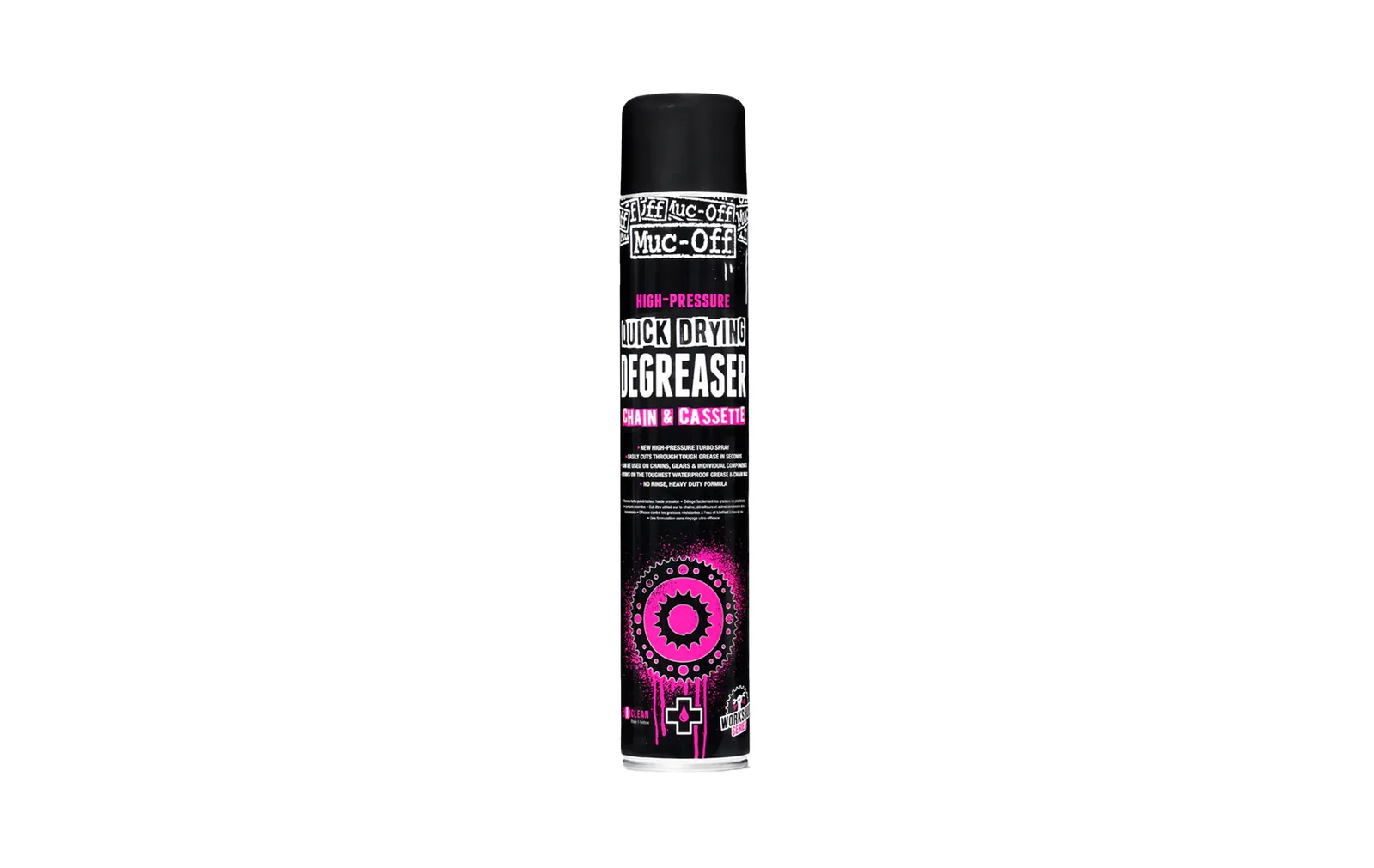 Muc-Off High Pressure Quick Drying Degreaser-Chain&Cassette 750ml