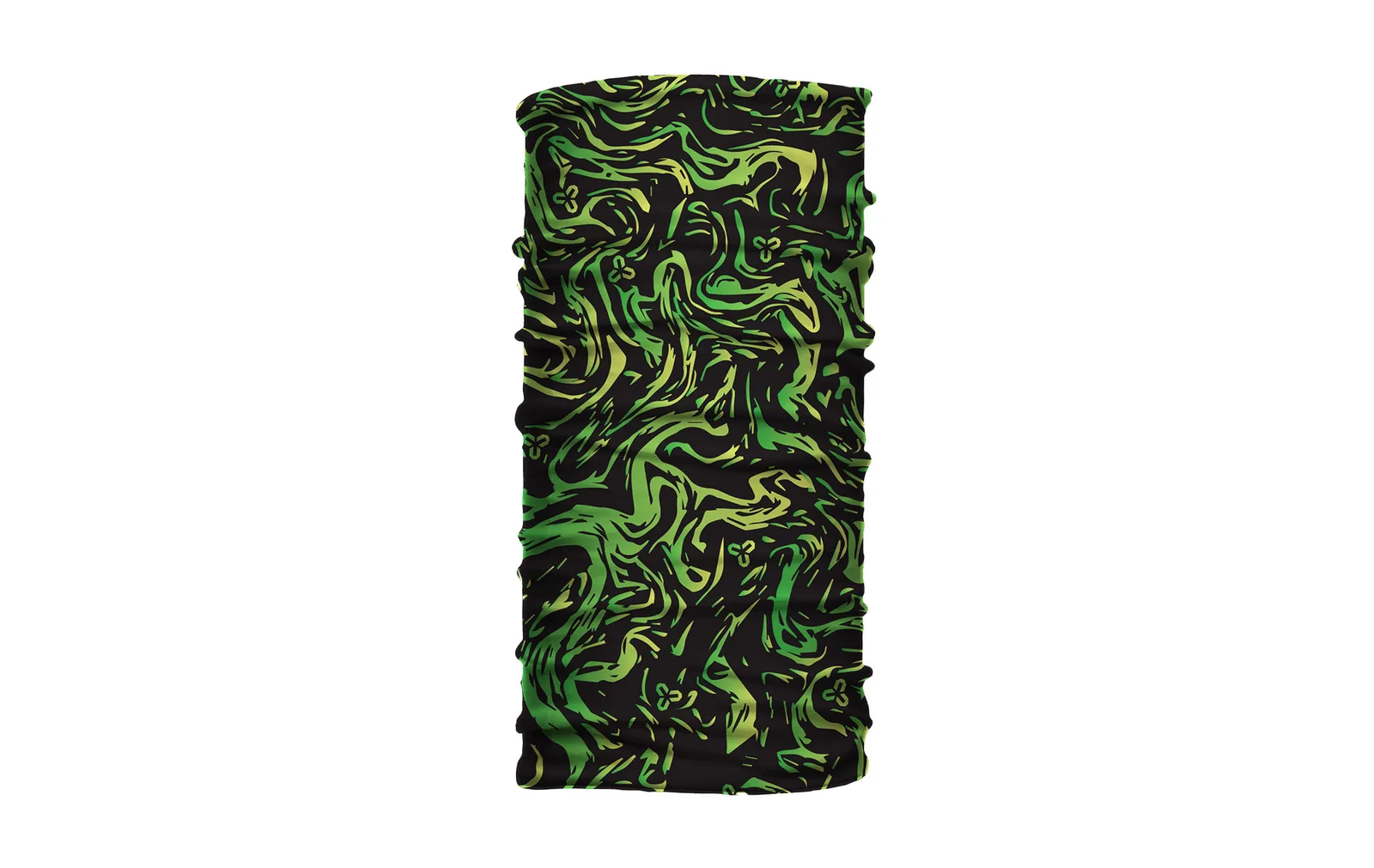 Šátek CTM WRAP, Graphite neónová