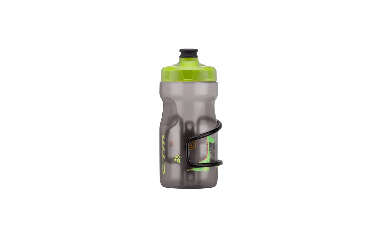 Láhev s košíkem CTM Kaito 0,4 l - kouřová