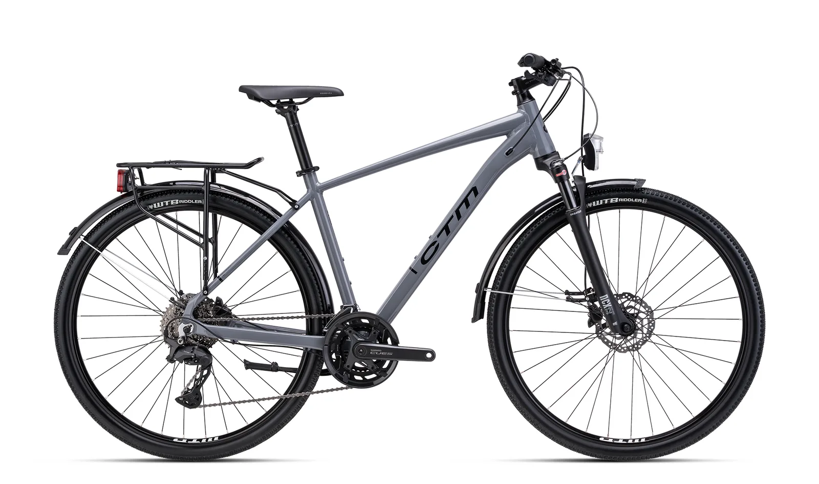 Trekingové kolo CTM STARK 2.0 trek - šedá