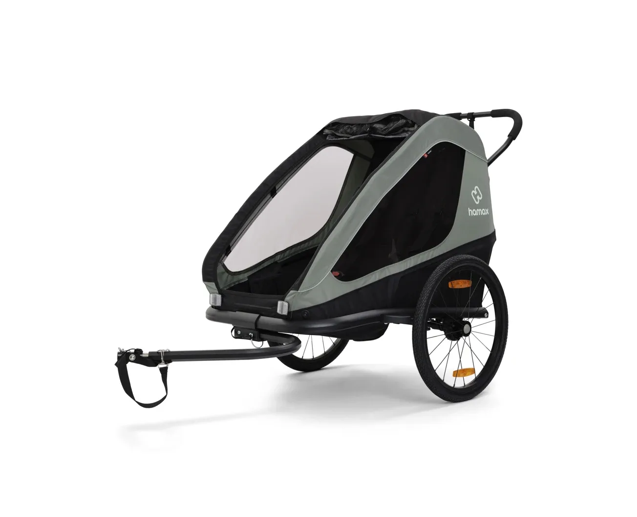 Dětský vozík HAMAX Traveller Khaki Green/Black