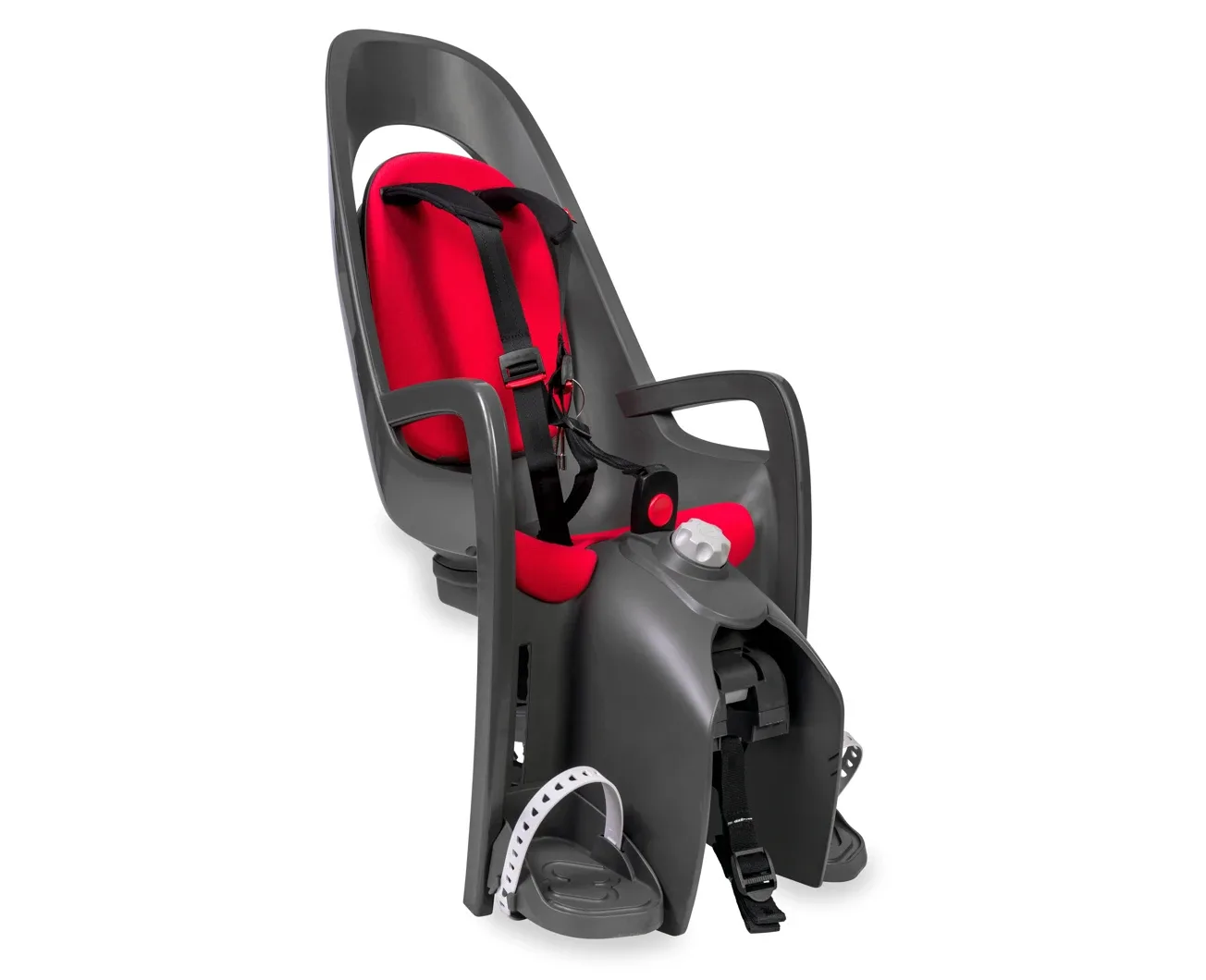Dětská sedačka na nosič HAMAX Caress Grey/Red