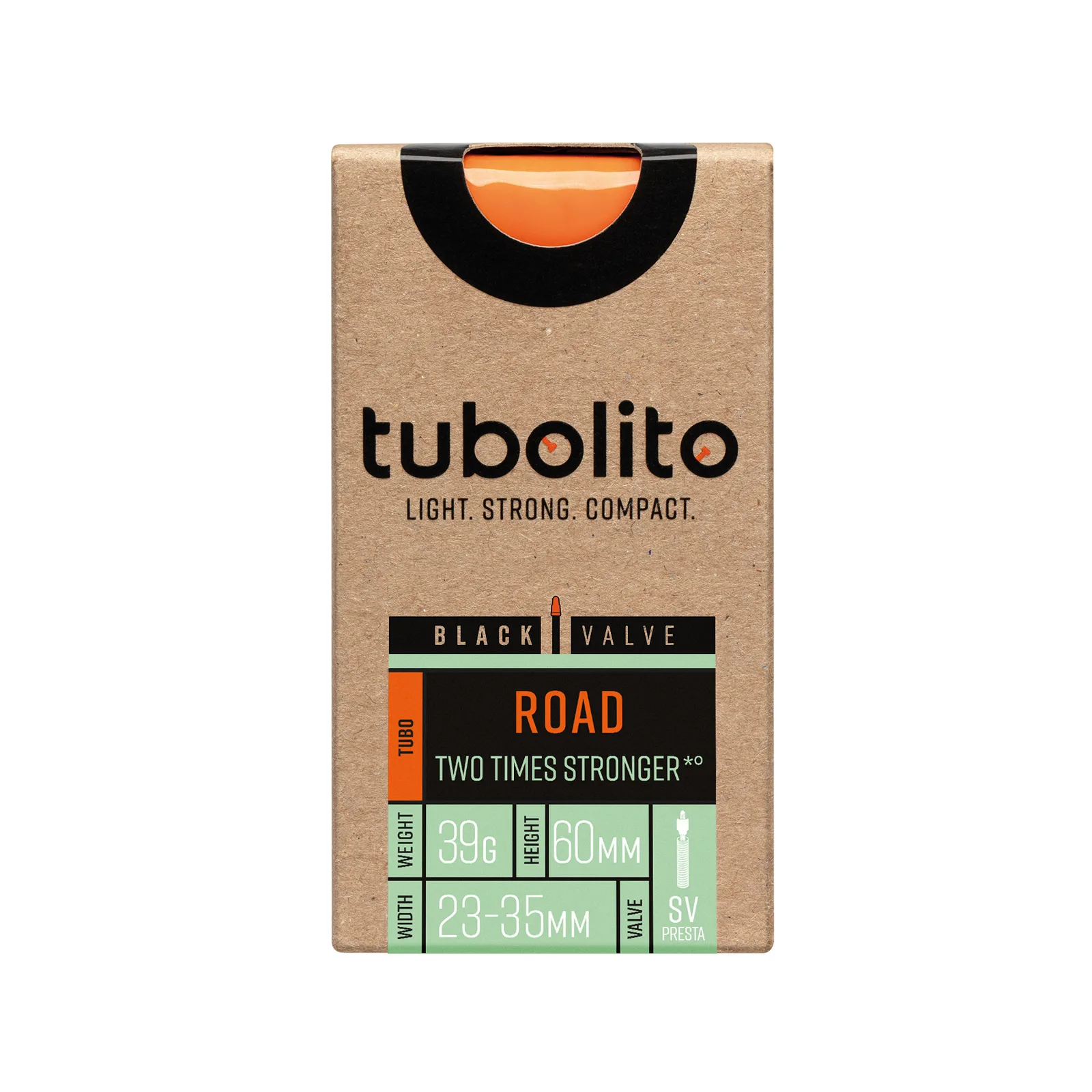 Duše TUBOLITO Road 700x23/35C – SV 80mm Orange