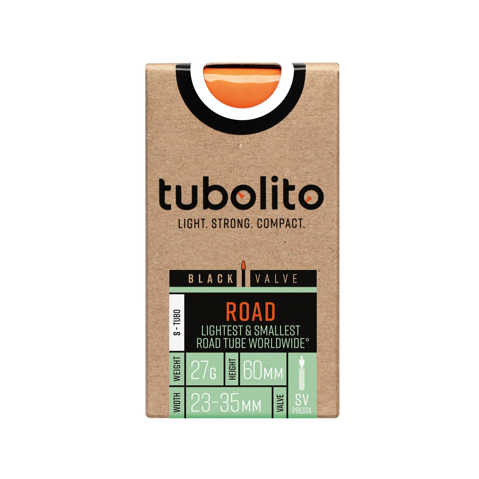Duše TUBOLITO S-Tubo Road 700x23/35C – SV 60mm Orange