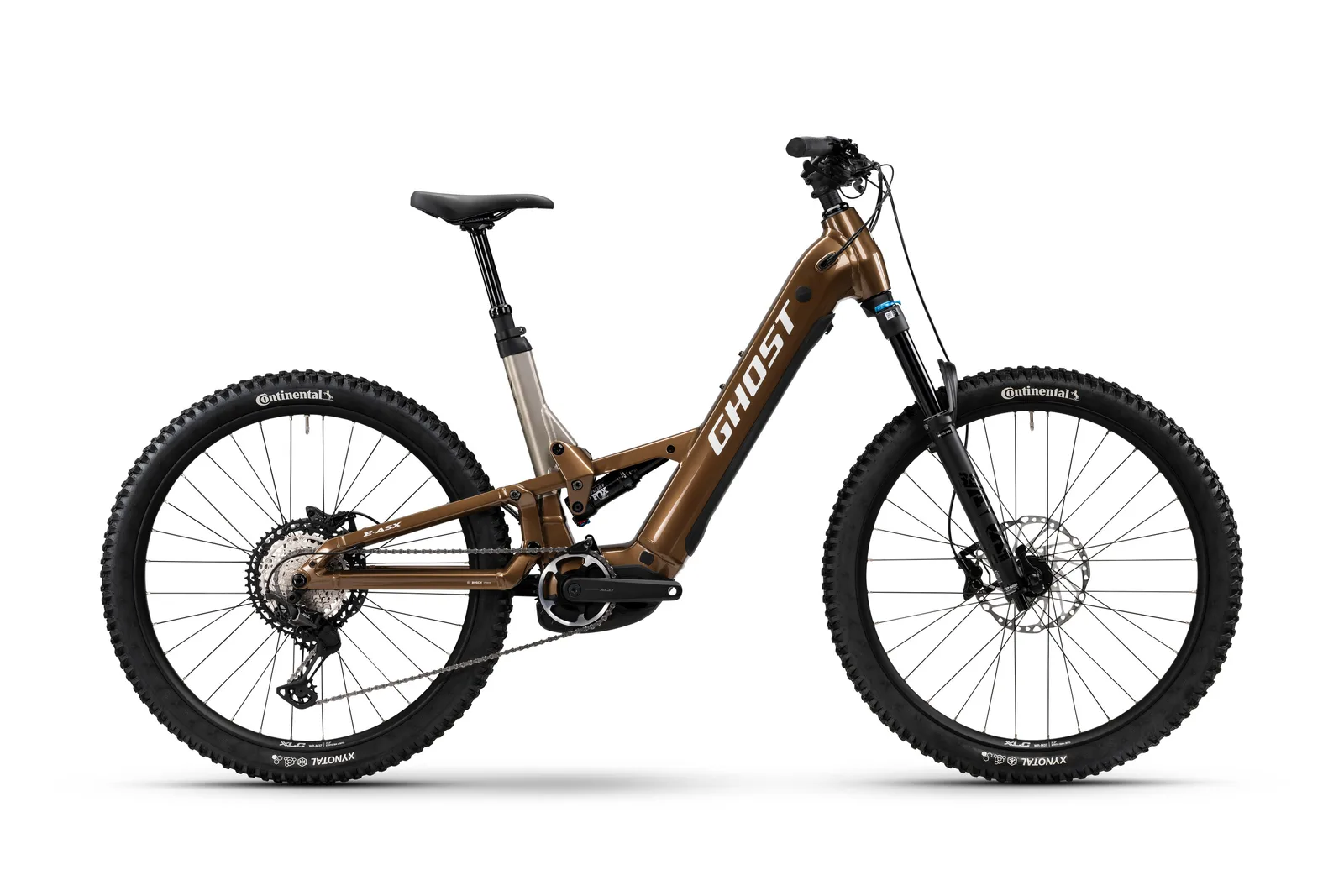 GHOST E-ASX Advanced Low Brown Bear/Stone Glossy