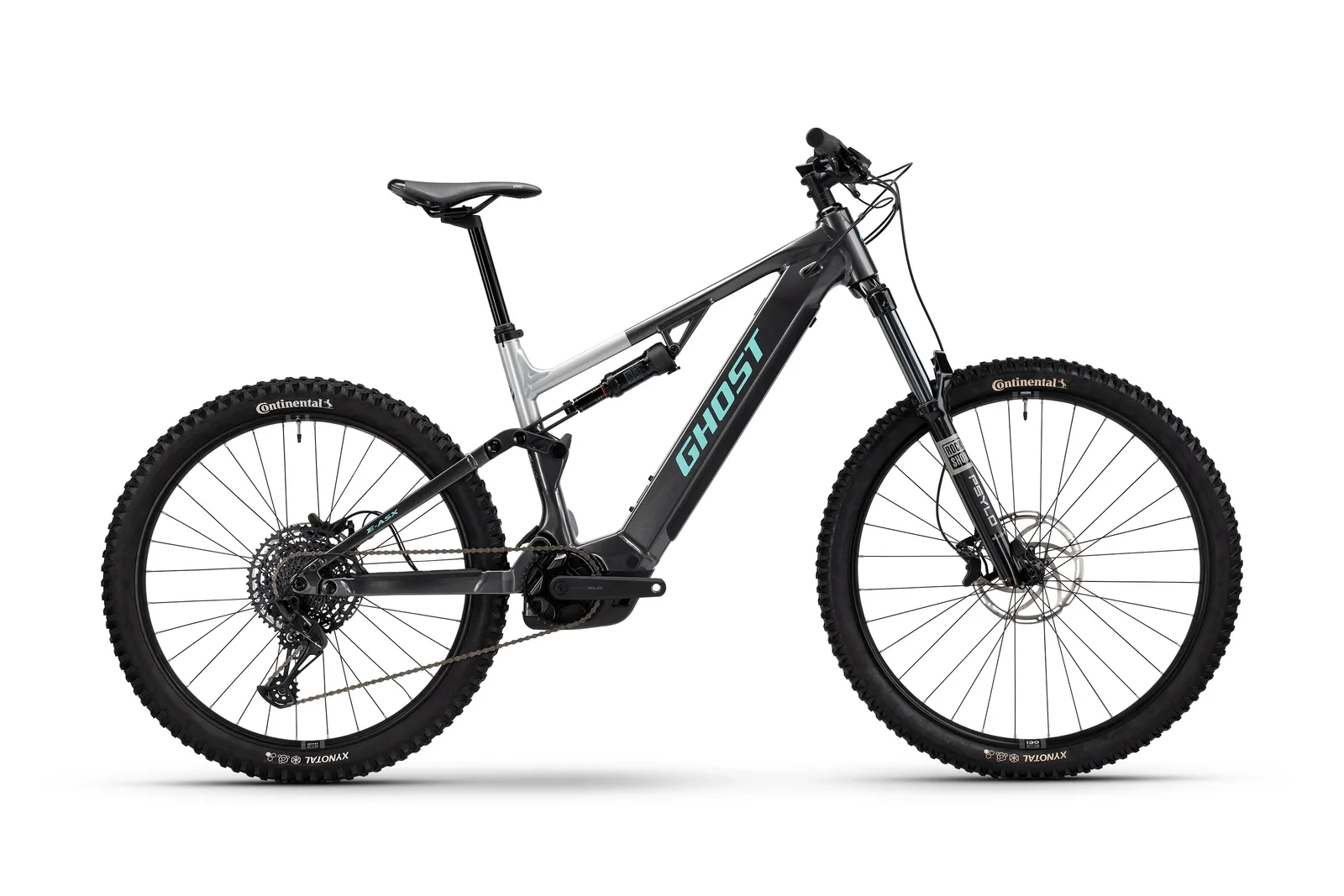 GHOST E-ASX Universal Blazing Black/Misty Grey