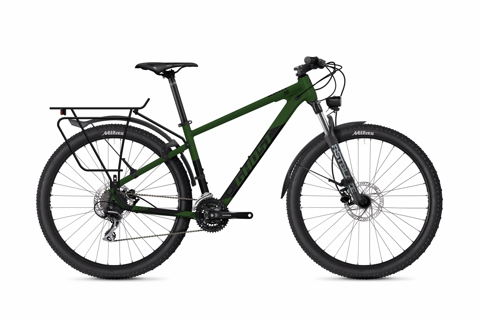 GHOST Kato EQ 27.5 Khaki Metallic/Black Matt