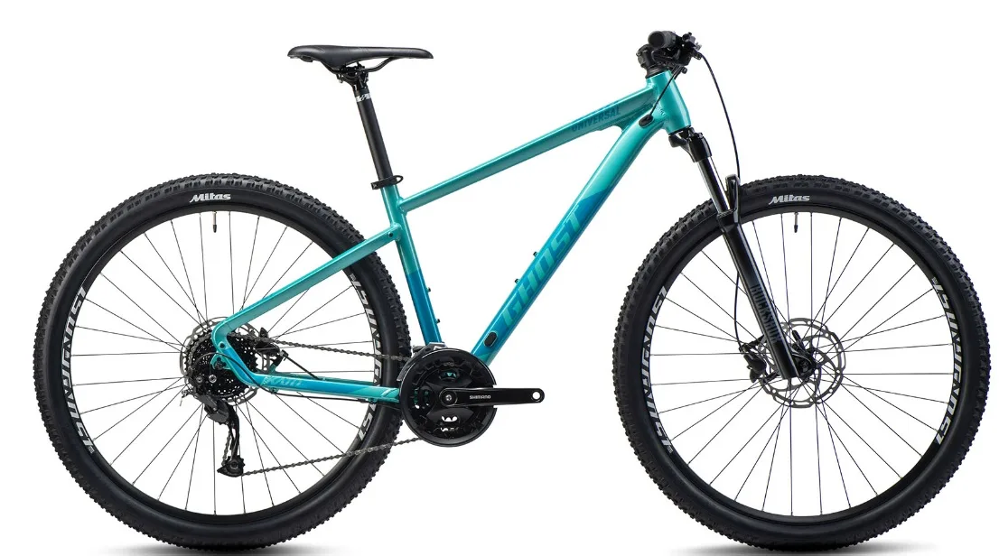 GHOST Kato Universal 29 Green Pearl/Azur Blue Metallic - XL